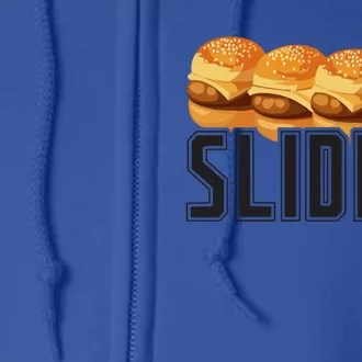 Burger Slider Bbq Grilling Gift For Adults Couples Gift Full Zip Hoodie