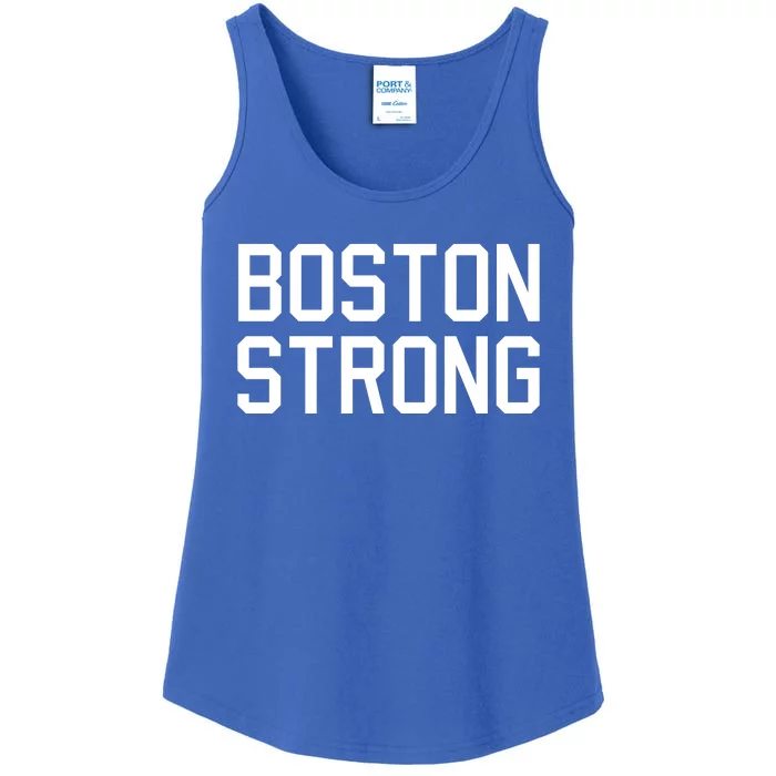 Boston Strong Ladies Essential Tank