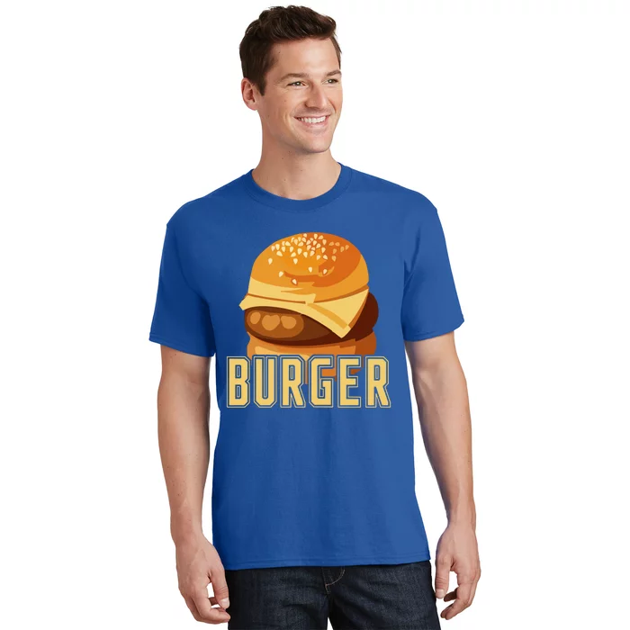 Burger Slider Bbq Meat Eater Grilling Gift For Couples Gift T-Shirt