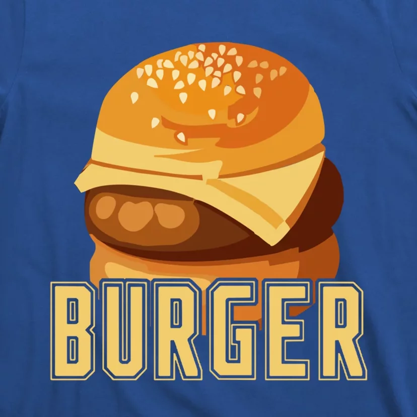 Burger Slider Bbq Meat Eater Grilling Gift For Couples Gift T-Shirt