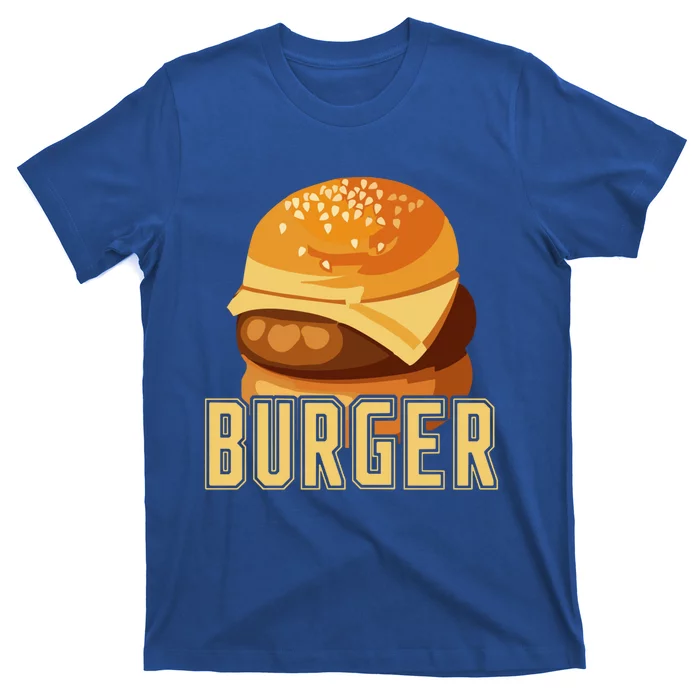 Burger Slider Bbq Meat Eater Grilling Gift For Couples Gift T-Shirt