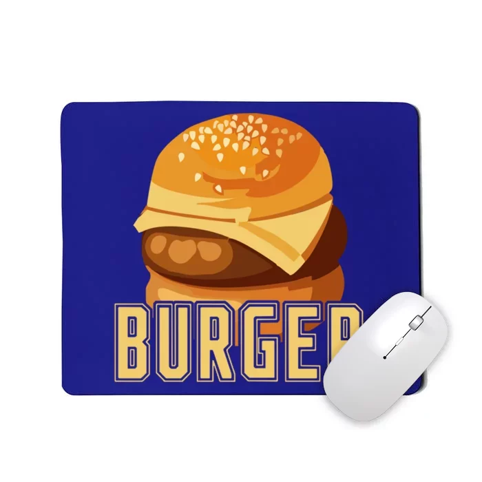 Burger Slider Bbq Meat Eater Grilling Gift For Couples Gift Mousepad