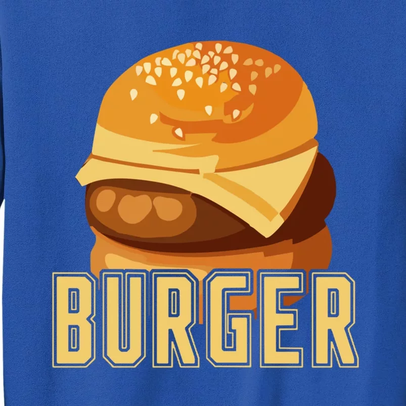 Burger Slider Bbq Meat Eater Grilling Gift For Couples Gift Tall Sweatshirt