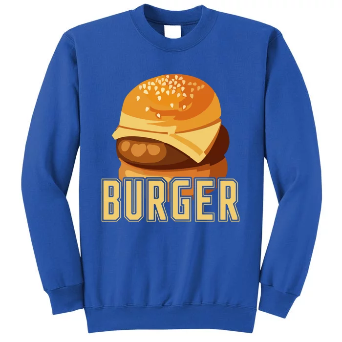 Burger Slider Bbq Meat Eater Grilling Gift For Couples Gift Tall Sweatshirt