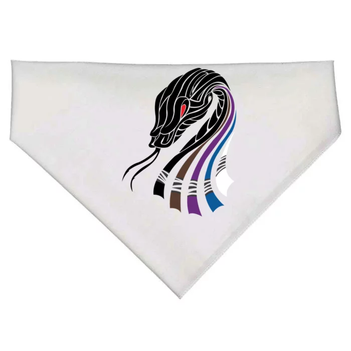 Bjj Snake Belts For Jiu Jitsu USA-Made Doggie Bandana