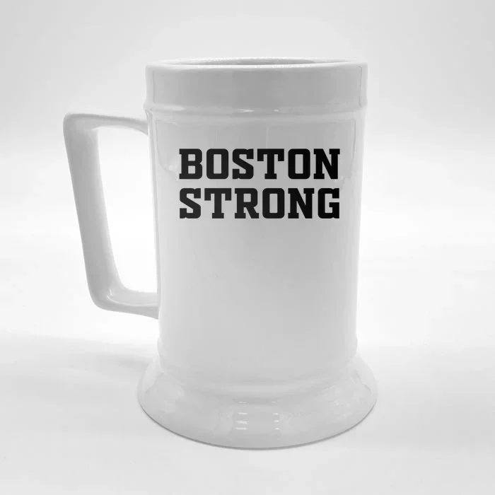 Boston Strong Front & Back Beer Stein