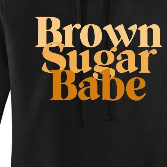 Brown Sugar Babe Proud Black African Pride Women's Pullover Hoodie