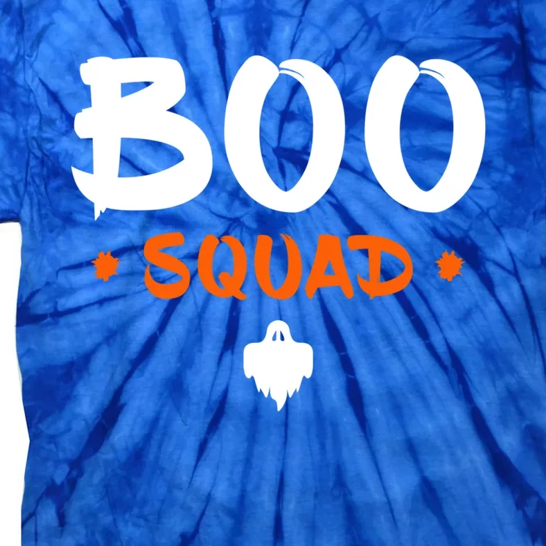 Boo Squad Boo Crew Matching Family Halloween Gift Tie-Dye T-Shirt