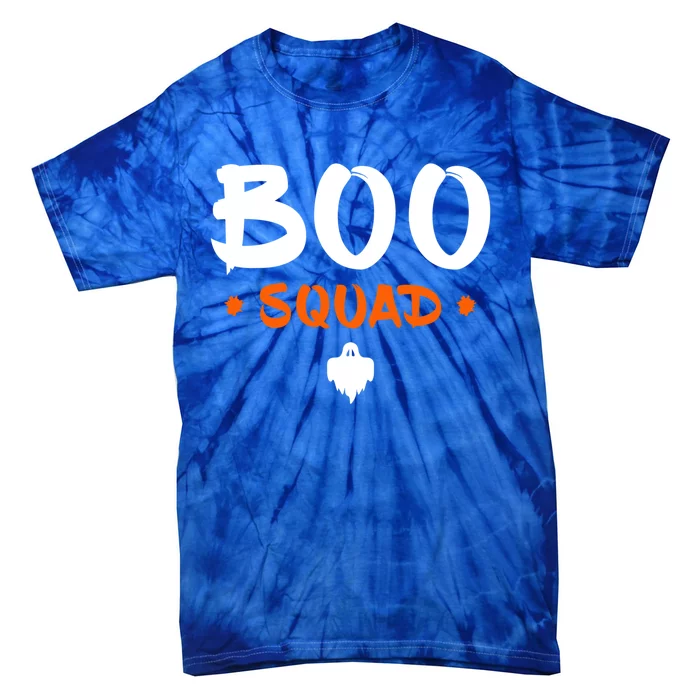 Boo Squad Boo Crew Matching Family Halloween Gift Tie-Dye T-Shirt