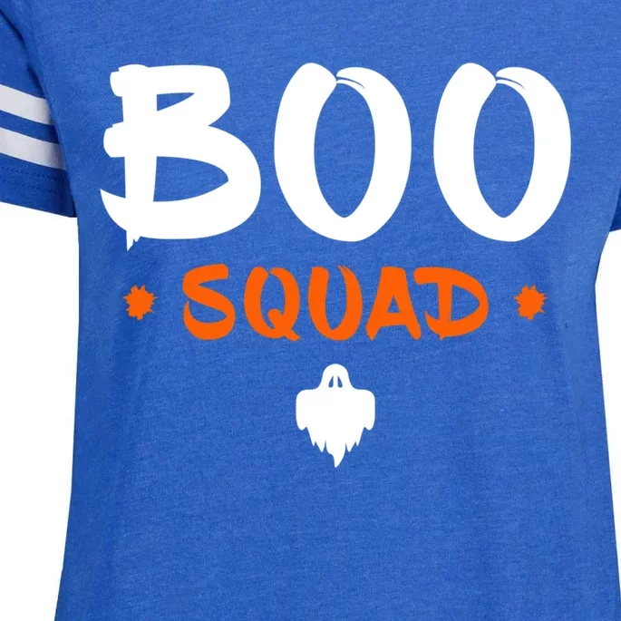 Boo Squad Boo Crew Matching Family Halloween Gift Enza Ladies Jersey Football T-Shirt