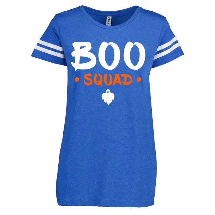 Boo Squad Boo Crew Matching Family Halloween Gift Enza Ladies Jersey Football T-Shirt