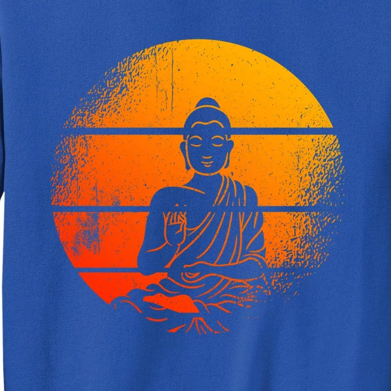 Buddha Statue Buddhist Meditate Sitting Buddha Gift Tall Sweatshirt