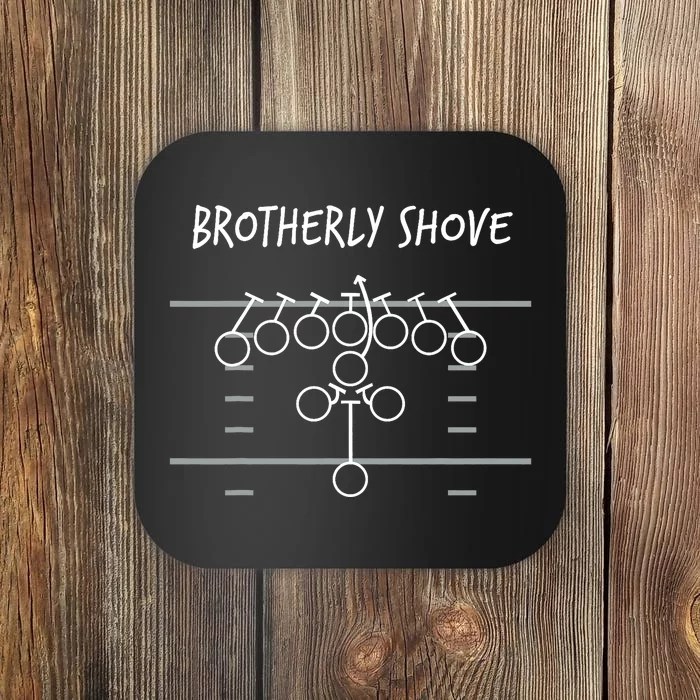 Brotherly Shove Coaster