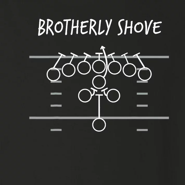 Brotherly Shove Toddler Long Sleeve Shirt