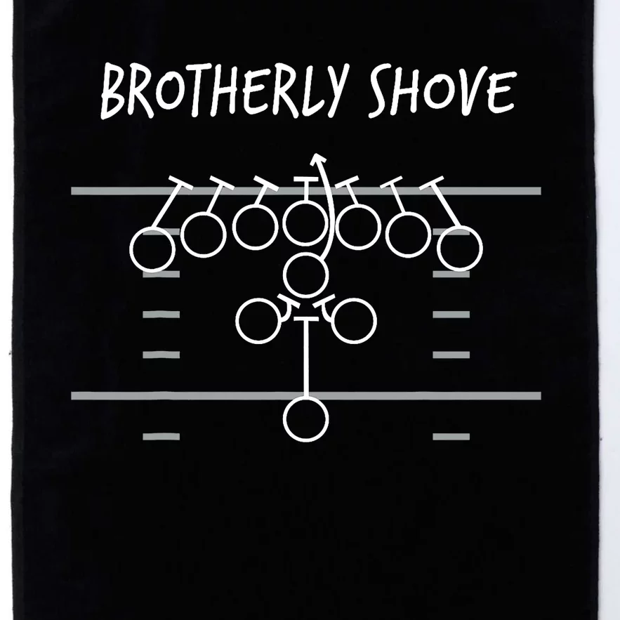 Brotherly Shove Platinum Collection Golf Towel