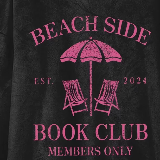 Beach Side Book Club Members Only Hooded Wearable Blanket