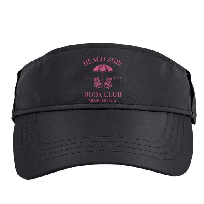 Beach Side Book Club Members Only Adult Drive Performance Visor