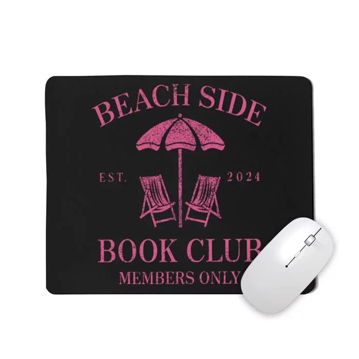 Beach Side Book Club Members Only Mousepad