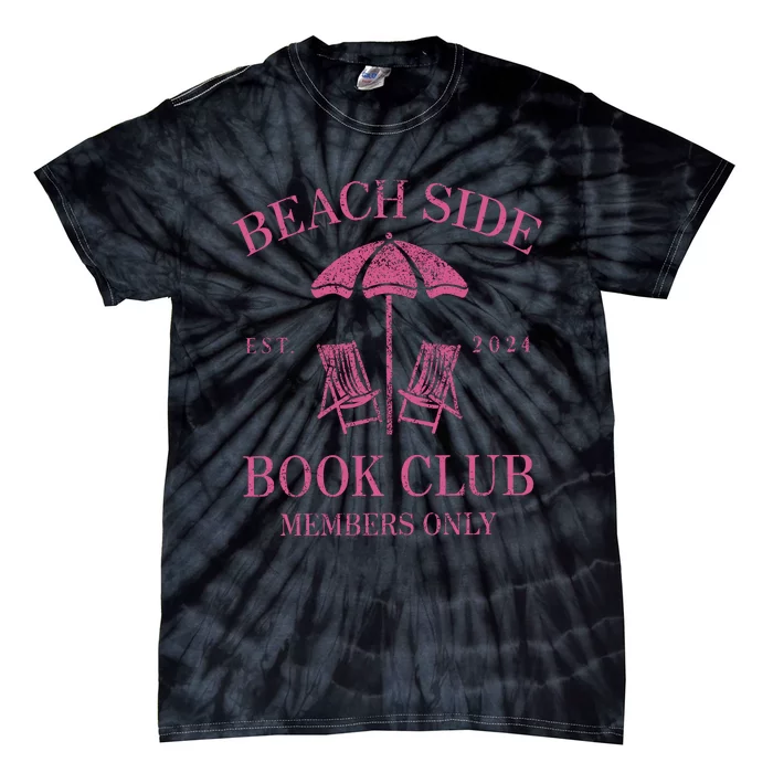 Beach Side Book Club Members Only Tie-Dye T-Shirt