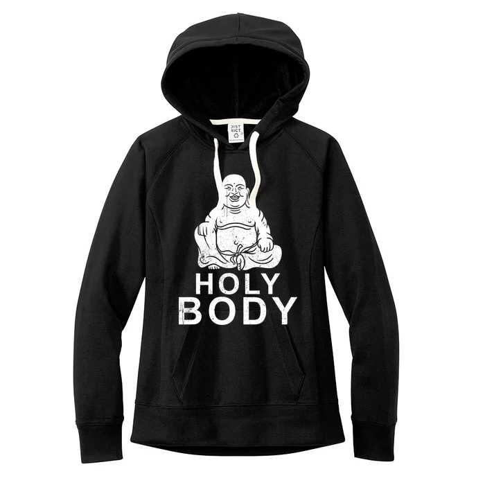 Buddha Statue Buddhist Sitting Buddha Holy Body Buddha Gift Women's Fleece Hoodie