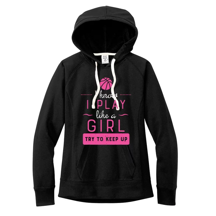 Basketball Shirts Basketball Gift For Female Basketball Player Women's Fleece Hoodie