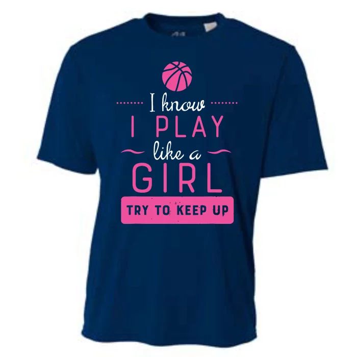 Basketball Shirts Basketball Gift For Female Basketball Player Cooling Performance Crew T-Shirt