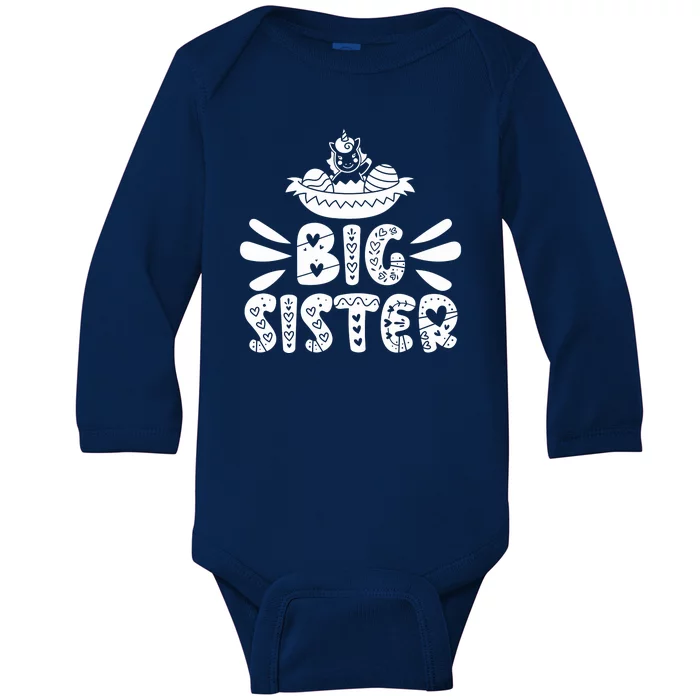 Big Sister Baby Long Sleeve Bodysuit