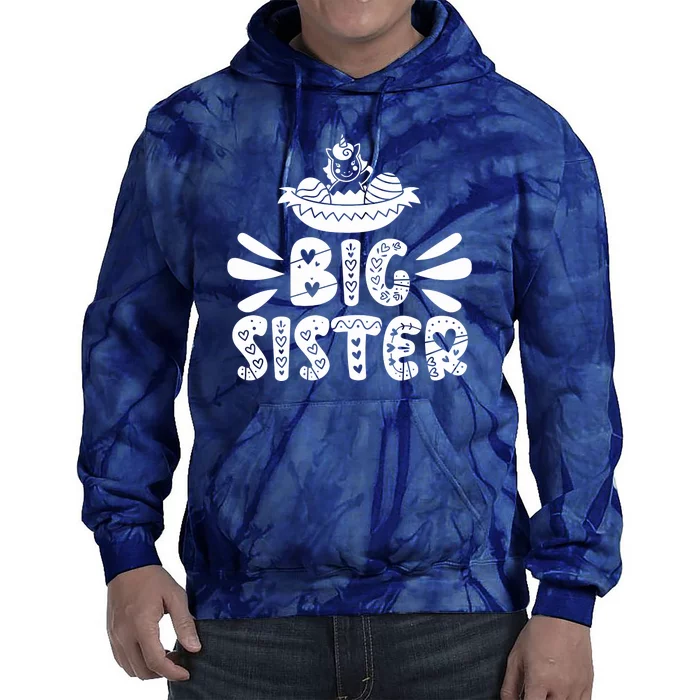 Big Sister Tie Dye Hoodie