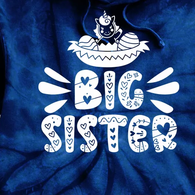 Big Sister Tie Dye Hoodie