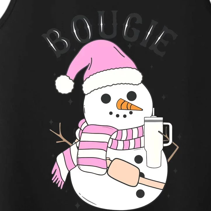 Boojee Snowman Bougie Snowman Stanley Boojee Holiday Performance Tank