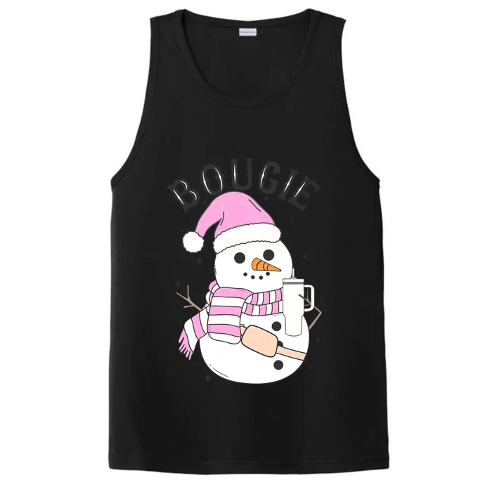 Boojee Snowman Bougie Snowman Stanley Boojee Holiday Performance Tank