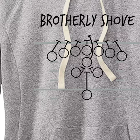 Brotherly Shove Women's Fleece Hoodie