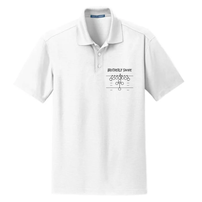 Brotherly Shove Dry Zone Grid Performance Polo