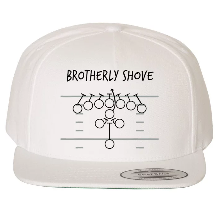 Brotherly Shove Wool Snapback Cap