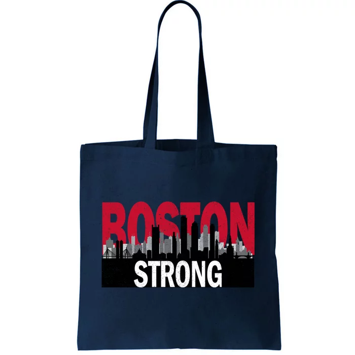 Boston Strong Boston City Tote Bag