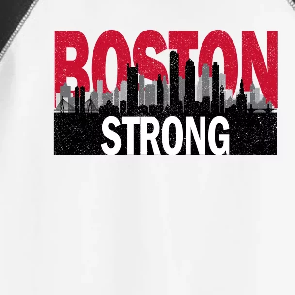 Boston Strong Boston City Toddler Fine Jersey T-Shirt