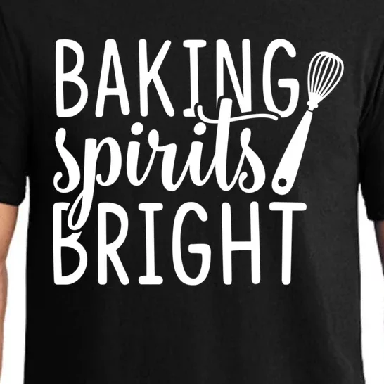 Baking Spirits Bright Graphic Tees And Funny Gift Pajama Set