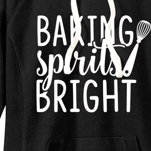 Baking Spirits Bright Graphic Tees And Funny Gift Women's Fleece Hoodie