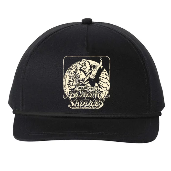 Blazing Saddles Snapback Five-Panel Rope Hat