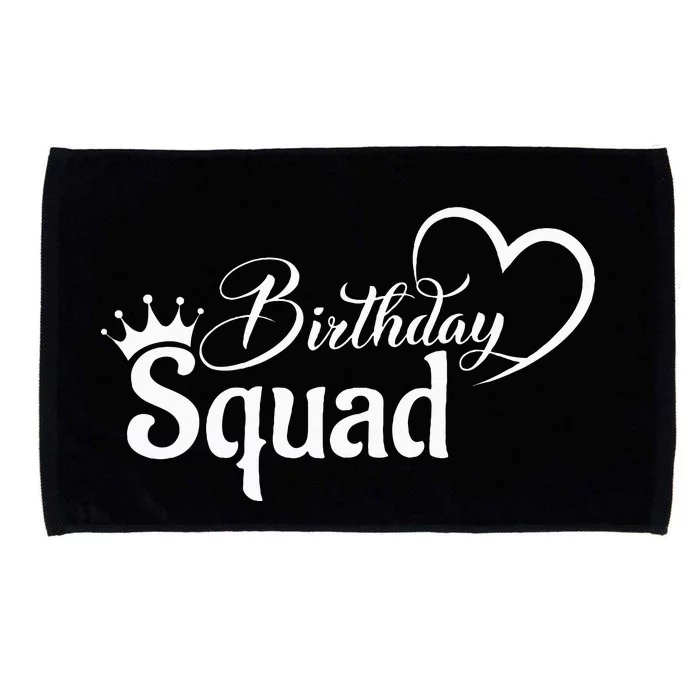 Birthday Squad Birthday Party Funny Gift  Queen Microfiber Hand Towel