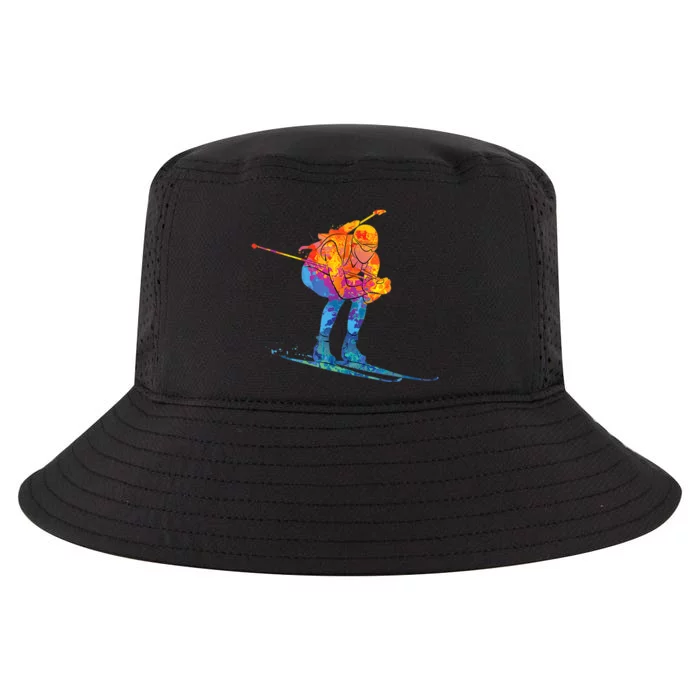 Biathlete Skiing Biathlon Cool Comfort Performance Bucket Hat