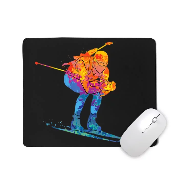 Biathlete Skiing Biathlon Mousepad