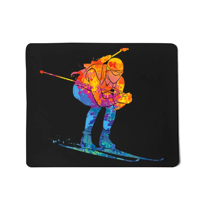 Biathlete Skiing Biathlon Mousepad