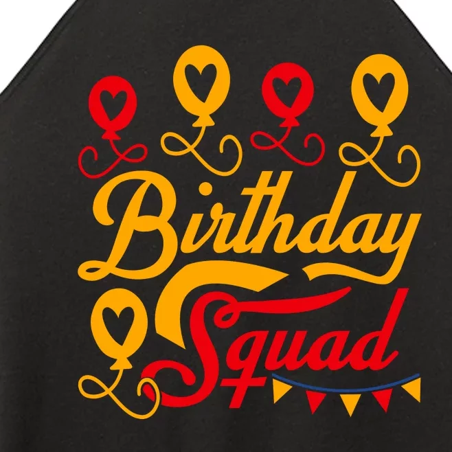 Birthday Squad Women’s Perfect Tri Rocker Tank