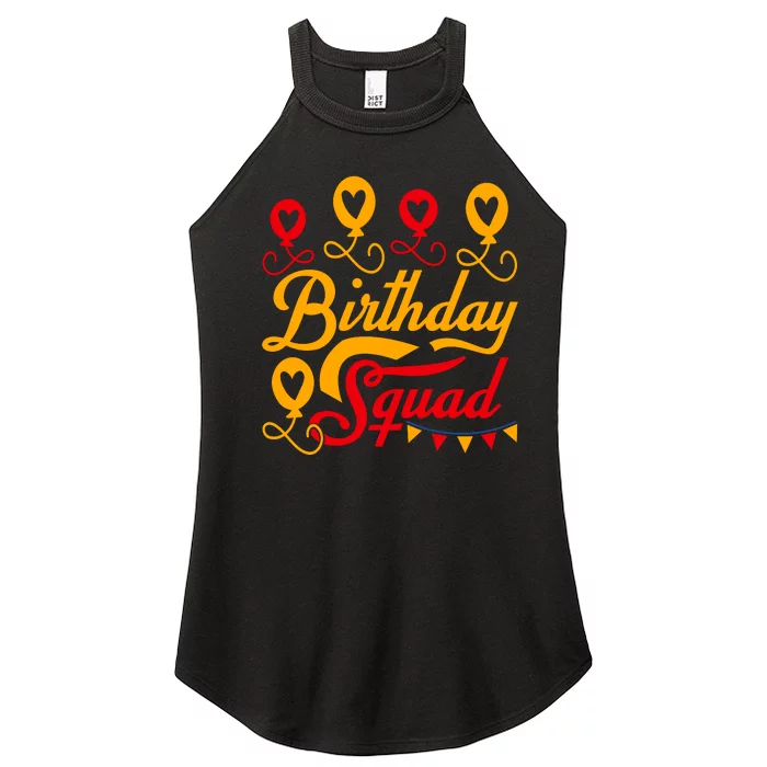 Birthday Squad Women’s Perfect Tri Rocker Tank