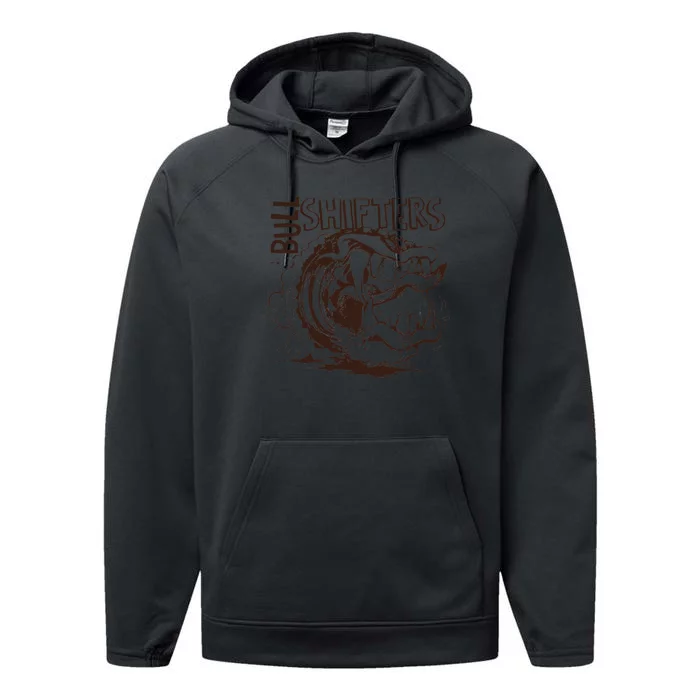 Bulls Shifters Performance Fleece Hoodie