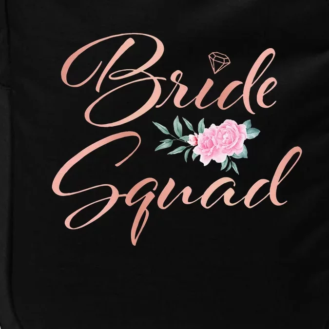 Bride Squad Bachelorette Party Bridal Shower Bridesmaid Impact Tech Backpack