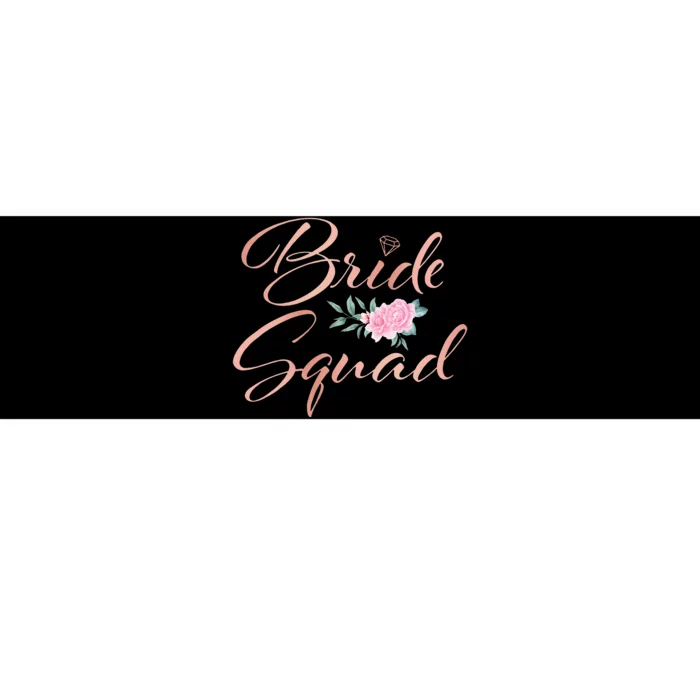 Bride Squad Bachelorette Party Bridal Shower Bridesmaid Bumper Sticker