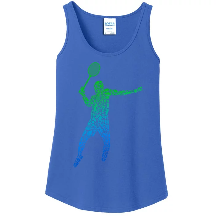 Badminton Shuttlecock Badminton Funny Gift Ladies Essential Tank