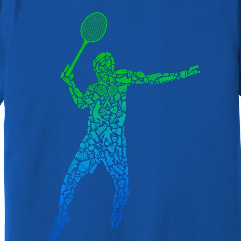 Badminton Shuttlecock Badminton Funny Gift Premium T-Shirt